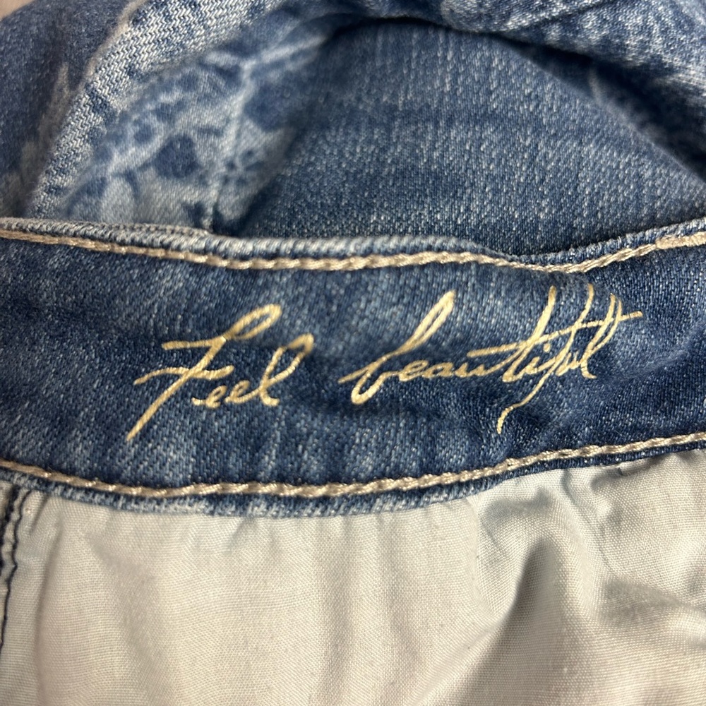 Whbm Patchwork Distressed Girlfriend Ankle Jean 2 - image 6